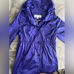 ANDREW MARC PURPLE NYLON JACKET